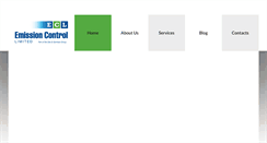 Desktop Screenshot of emissioncontroluk.com