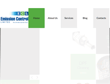 Tablet Screenshot of emissioncontroluk.com
